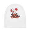 happy halloween clown Baby Beanies
