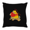 winnie le porc Throw Pillow