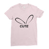 cute Ladies Fitted T-Shirt