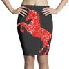 Unicorn Art Pencil Skirts