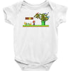 revenge of the turtles Baby Onesie