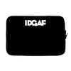 idgaf Laptop sleeve