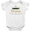 snow merry christmas Baby Bodysuit