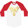 Phoenix Tribal Bird 3/4 Sleeve Shirt