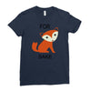 for fox sake Ladies Fitted T-Shirt