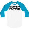 kuwait negative 3/4 Sleeve Shirt