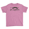 mustache Youth Tee