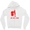 job well done batle royal gaming Zipper Hoodie