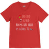 are red is red V-Neck Tee