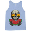 watermelon skull Tank Top