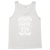 Super Cool Daddy Of A Freaking Awesome Son Tank Top