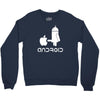 android robot spoof Crewneck Sweatshirt