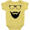 beard and glasses Baby Onesie