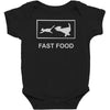 fast food funny Baby Bodysuit