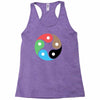 zentao symbol as evolution of the tao (yin yang) Racerback Tank