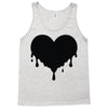 dripping heart melting heart Tank Top