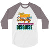 single mom's cools t shirts 3/4 Sleeve Shirt