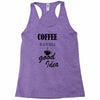 coffee is always a good idea (2) Racerback Tank