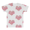 Jet'aime Flower Heart All Over Men's T-shirt
