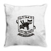wanted dead and alieve Throw Pillow