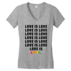 Love Is Love Women's V-Neck T-Shirt