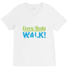every body walk V-Neck Tee