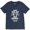 sorry this guy is already taken by a super sexy  april girl V-Neck Tee