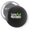 mardi gras Pin-back button