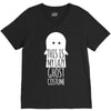 this is my lazy ghost costume V-Neck Tee