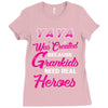 Yaya Was Created Because Need Real Heroes Ladies Fitted T-Shirt