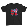 star spangled hammered Youth Tee