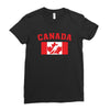 Canada Ladies Fitted T-Shirt