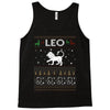 leo christmas ugly sweater Tank Top
