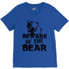 Beware Of The Bear V-Neck Tee