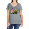 pat and silent bob Ladies Curvy T-Shirt