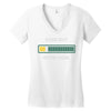 please wait. getting drunk. Women's V-Neck T-Shirt