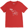 up and atom funny science best product V-Neck Tee