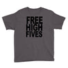free high fives t shirt x large funny humor geek awesome highfive cool Youth Tee