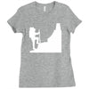 mountain hiker Ladies Fitted T-Shirt