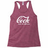 cock   taste the difference funny Racerback Tank