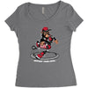 dirty Women's Triblend Scoop T-shirt