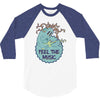 feel the music 3/4 Sleeve Shirt