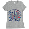 politics Ladies Fitted T-Shirt