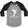 terrorist cat 3/4 Sleeve Shirt