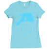 water planet global warming world ocean banksy nature graphic Ladies Fitted T-Shirt