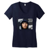 send me location khabib Women's V-Neck T-Shirt