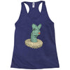 elizabethan dilophosaurus Racerback Tank