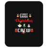 first grade christmas crew Mousepad
