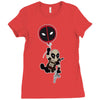 mouth the merc (x force version) Ladies Fitted T-Shirt