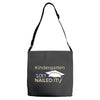 kindergarten 2017 nailed it graduation Adjustable Strap Totes